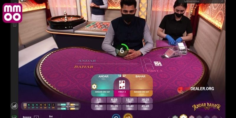 Quy trình tham gia game andar bahar đơn giản 